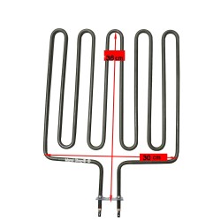 Resistenza Sauna Harvia ZSK710 2670W 230V | Ricambio 300x360mm