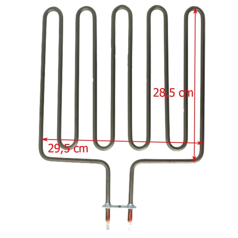Resistenza Sauna Harvia ZSK732 1750W 230V | Ricambio 295x285mm