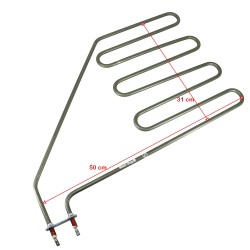 Resistenza Sauna HELO SEPC-12 1500W 230V | Ricambio 320x490mm